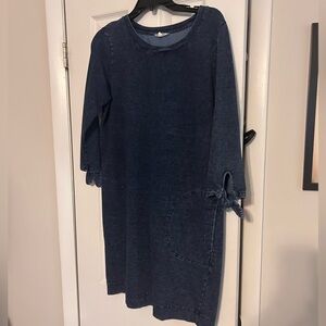 Dark Blue Denim Dress